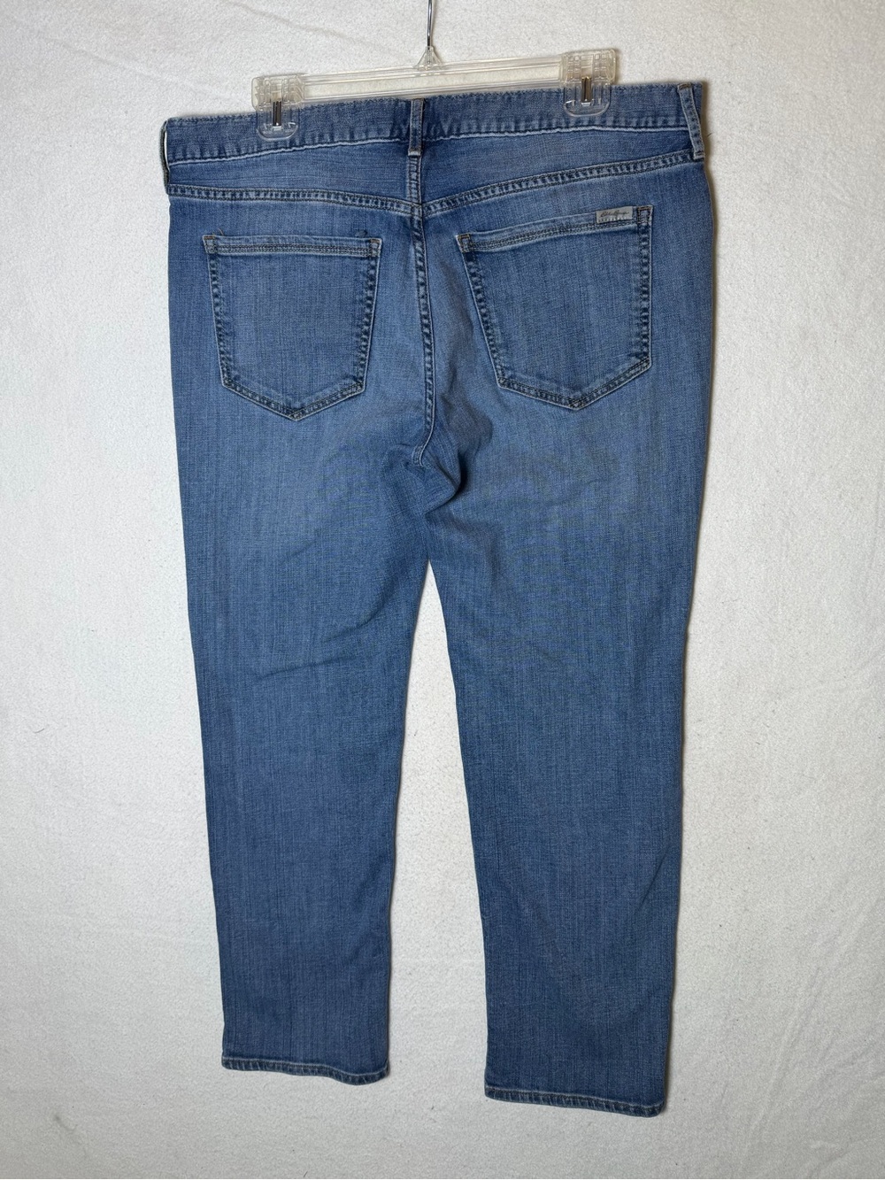 Eddie Bauer Boyfriend Relaxed Jeans Medium Wash Blue Women’s Petite Size P12 - Picture 6 of 7